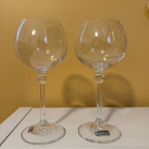 NEW Water Goblet Veritas by SPIEGELAU Crystal Glass set of 2